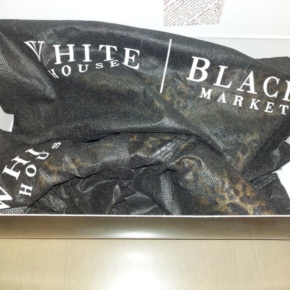 White House Black Market Olivia Leopard Heel - Picture 2 of 11